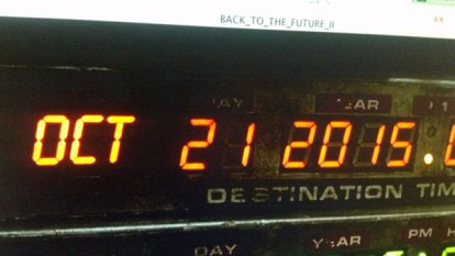 Back to the Future 2 Real Date